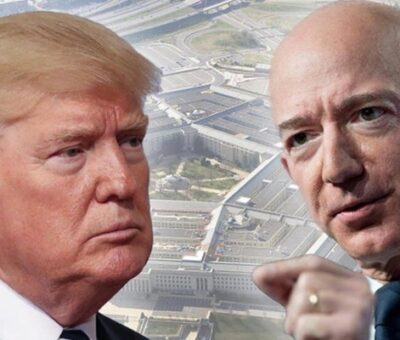 Trump ha dejado en claro en repetidas ocasiones su aversión por el dueño de Amazon, Jeff Bezos. FOTO: Especial