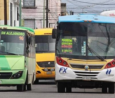 Transporte público de Puebla, el "mal inecesario". (Archivo)