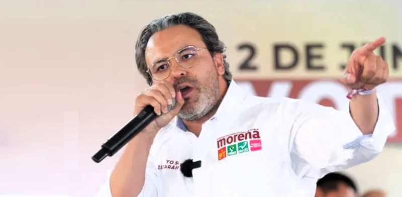 El diputado de Morena, Roberto Zatarain acusa de corrupción a la ex vocera de Barbosa, Verónica Vélez Macuil. (Foto: Gran Angular)