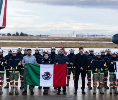 México envía brigadas especiales a California para combatir incendios forestales. (Presidencia de la República)