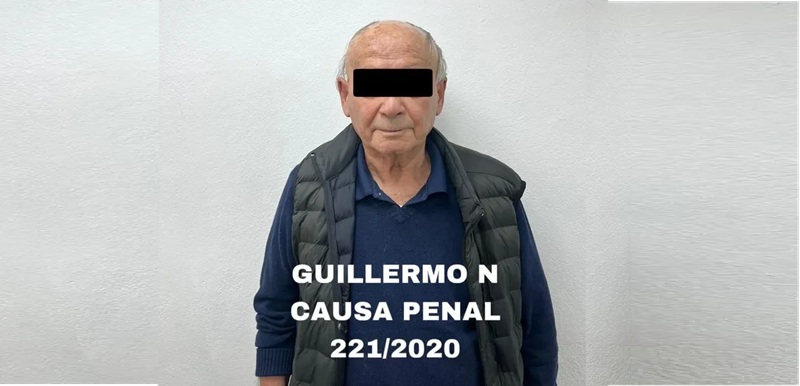 FGR captura a Guillermo "Billy" Álvarez, expresidente de Cruz AzulGuillermo "N". Foto: SSPC