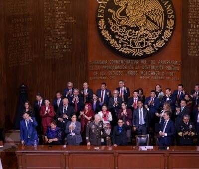 En el aniversario 108 de la Constitución de 1917.