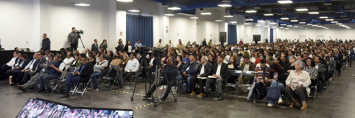 Durante la segunda sesión extraordinaria del Consejo Universitario de la BUAP. (Especial)