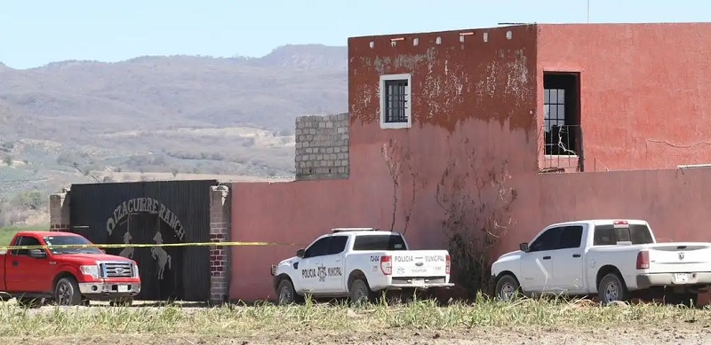 Recorrido por el Izaguirre Ranch en Teuchitlán, donde se hallaron crematorios clandestinos, en Jalisco, el 12 de marzo de 2025. Foto Arturo Campos Cedillo