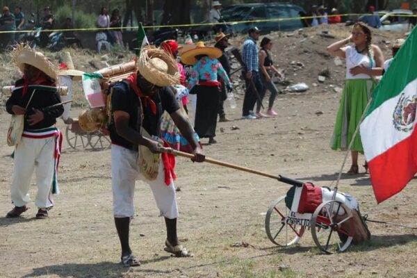 San Salvador Atenco y su visi´pon de la batalla de Puebla. (La Jornada)