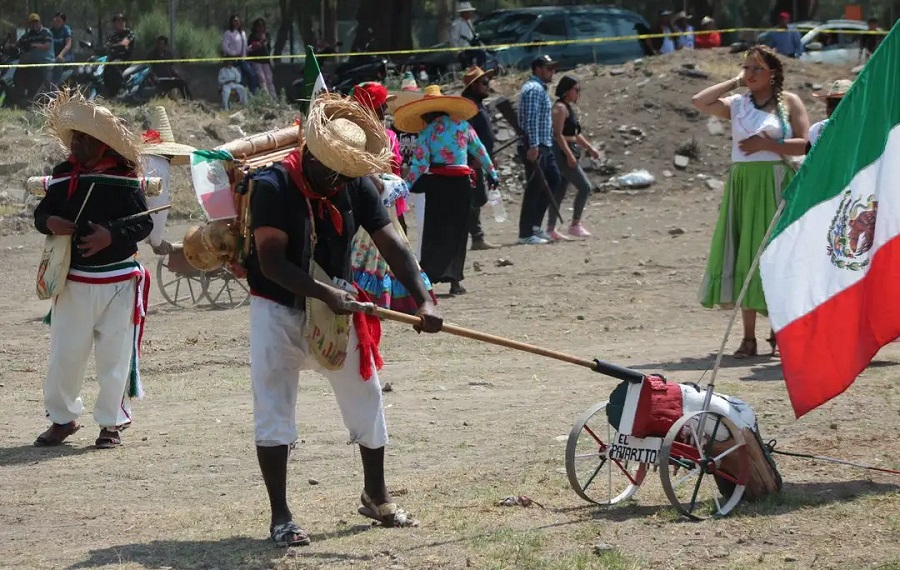 San Salvador Atenco y su visi´pon de la batalla de Puebla. (La Jornada)