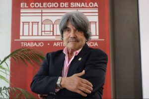 El científico sinaloense Octavio Paredes, en 2024. Colegio de Sinaloa