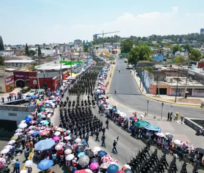 Evita el tráfico: estas calles cierran por el desfile del 5 de Mayo. Foto: Agencia Gran Angular