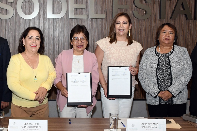 BUAP y Congreso del Estado de Puebla firman colaboración. (Especial)