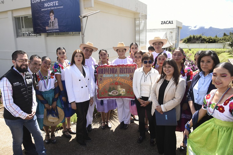La BUAP inaugura un nuevo edificio para el nivel medio superior en el Complejo Regional Norte, en Zacatlán. (Especial)
