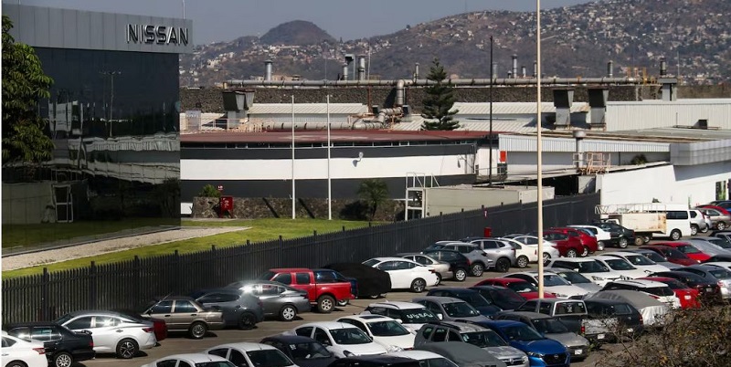 La planta de Nissan CIVAC, en Jiutepec, en marzo de 2025. Margarito Perez Retana (REUTERS)