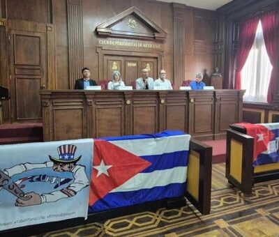 El barco con petróleo u otros insumos, “va a contribuir a mejorar el suministro eléctrico en hospitales, escuelas, industrias, hogares y ayudará a un mejor funcionamiento de la economía” de Cuba. Foto: @EmbaCuMex