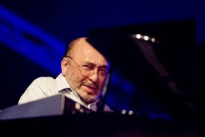 Eddie Palmieri durante su actuación el en Festival Internacional de Jazz de Getxo en el año 2006. CARLOS GARCÍA