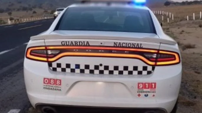 Patrulla de la Guardia Nacional. Foto: @GN_Carreteras