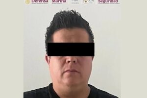 Detienen en Guadalajara a empresario poblano ligado al CJNGNazario "N", empresario detenido . Foto: @OHarfuch