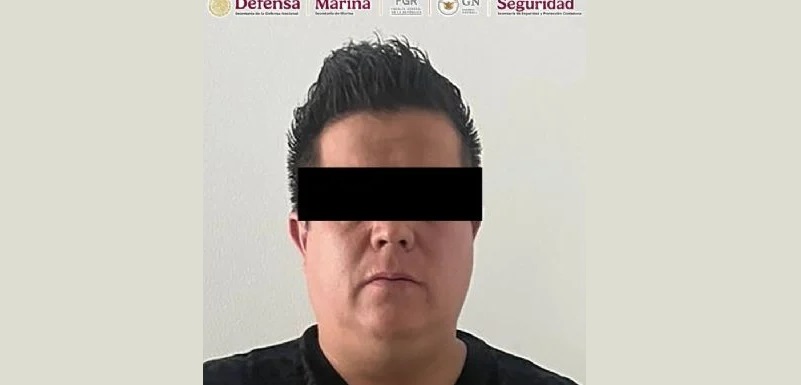 Detienen en Guadalajara a empresario poblano ligado al CJNGNazario "N", empresario detenido . Foto: @OHarfuch