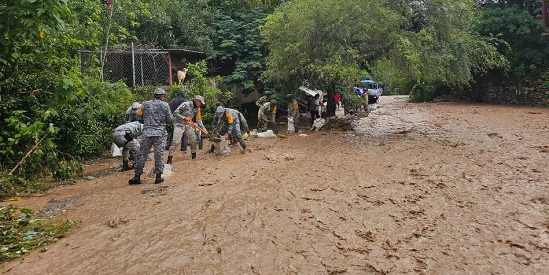 Ante las afectaciones por lluvias se ha desplegado los planes DN-III-E y Plan Marina. Foto SSPC