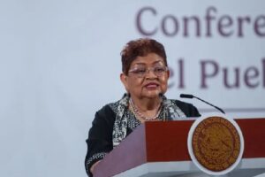 Ernestina Godoy quedará al frente de la FGR tras la renuncia de Gertz Manero. Foto: Cuartoscuro