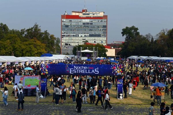 Más de 90 mil personas asistieron a la Noche de Estrellas en CU. (UNAM)