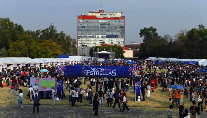 Más de 90 mil personas asistieron a la Noche de Estrellas en CU. (UNAM)