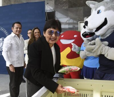 La BUAP inicia la campaña "Échale los kilos, donación de arroz y frijol 2025