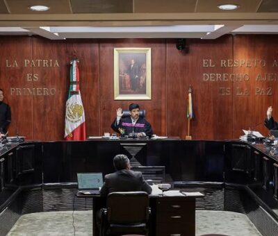 Sesión de la Suprema Corte de Justicia de la Nación, este jueves. SCJN