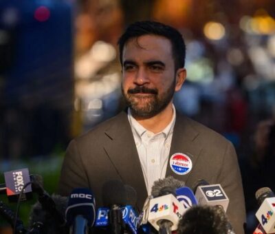 El socialista, Zohran Mamdani ganó la contienda electoral en Nueva York Crédito: AFP