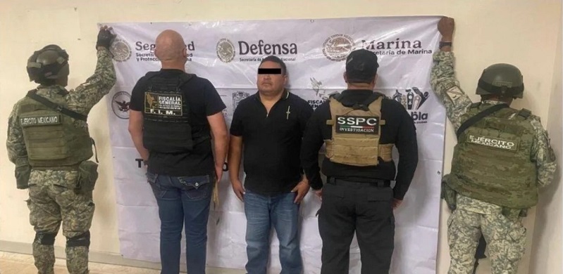 Enrique “N” alias “El Carretas”. Foto: Fiscalía de Puebla