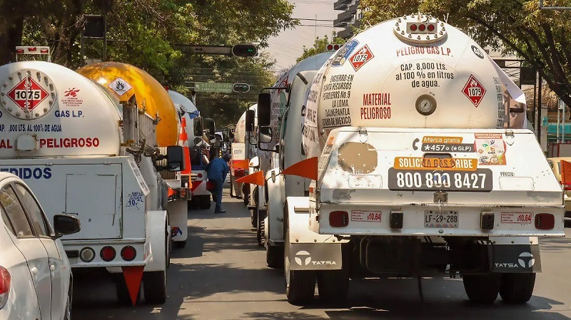 Los bloqueos en varios puntos del país han dejado rezagados varios municipios en cuanto al tema de gas / Foto: Rogelio Morales Ponce / Cuartoscuro.com