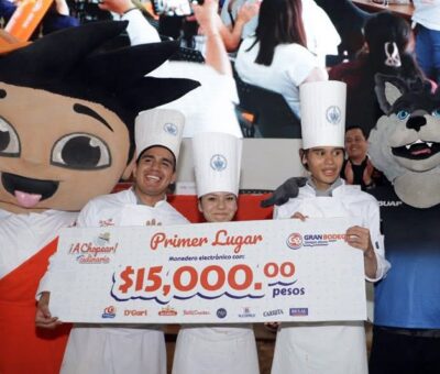 Alumnos de Gastronomía ganan concurso ¡A chopear!