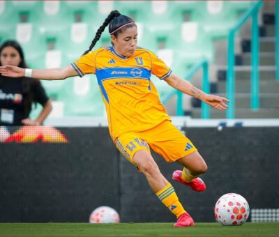 Lizbeth Ovalle en el estadio Corona, en Coahuila, el 28 de julio. Jam Media (Getty Images)