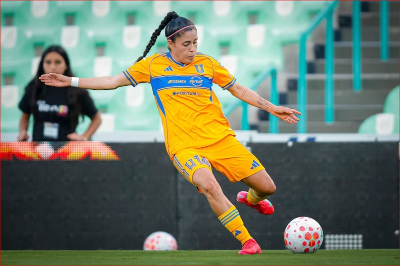 Lizbeth Ovalle en el estadio Corona, en Coahuila, el 28 de julio. Jam Media (Getty Images)