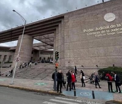 La sede en San Lázaro del Poder Judicial de la Federación en la CDMX. Foto Alfredo Domínguez / Archivo