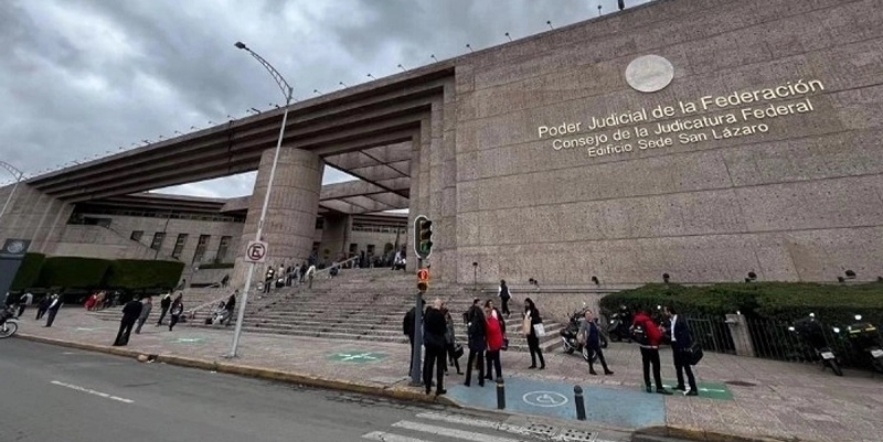 La sede en San Lázaro del Poder Judicial de la Federación en la CDMX. Foto Alfredo Domínguez / Archivo