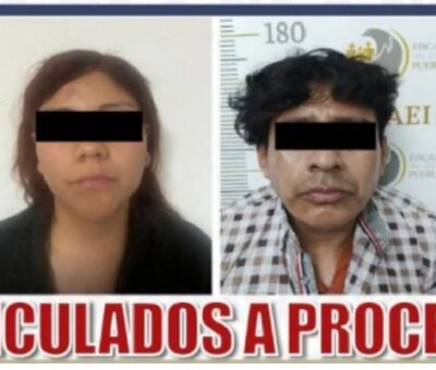 Autoridades judiciales de Puebla informan sobre la vinculación a proceso de dos imputados por feminicidio. Foto: X @FGE Puebla