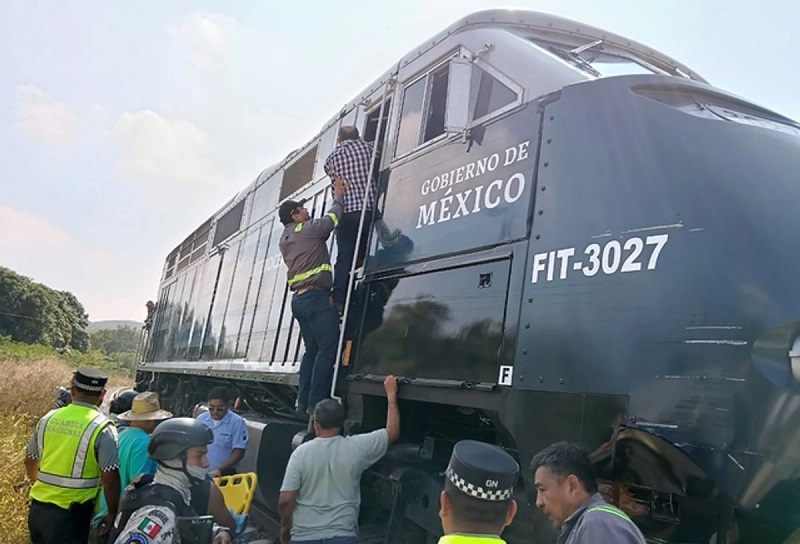 El IMSS dio a conocer la lista de víctimas fatales del accidente del Tren Transístmico. Foto Xinhua