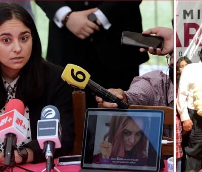 Helena Monzón, en Puebla, México, el 24 de mayo de 2022. Hilda Ríos (EFE)