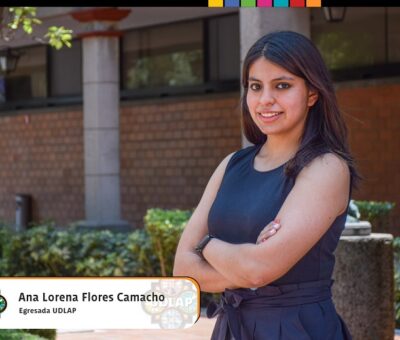 Ana Flores Camacho, egresada de la Universidad de las Américas Puebla. (UDLAP)