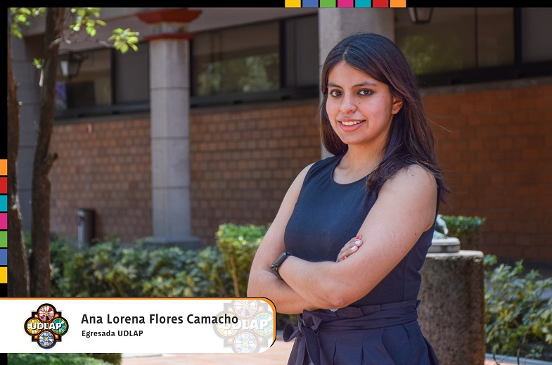 Ana Flores Camacho, egresada de la Universidad de las Américas Puebla. (UDLAP)