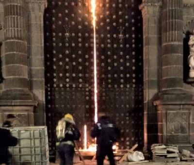 De acuerdo con información a la que tuvo acceso este medio, el incendio fue intencional. / Foto: Protección Civil Estatal