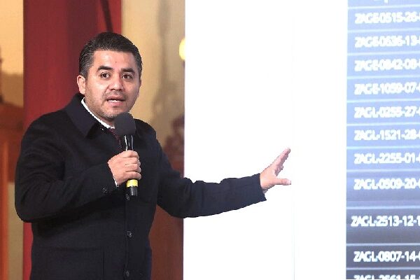 Uno de los ejemplos presentados en la mañanera fue el de los municipios de Baja California, que desde 2002 compran el recurso a un distrito de riego bajo la figura de transmisiones a fin de darle uso para los habitantes del estado. Foto: Cuartoscuro