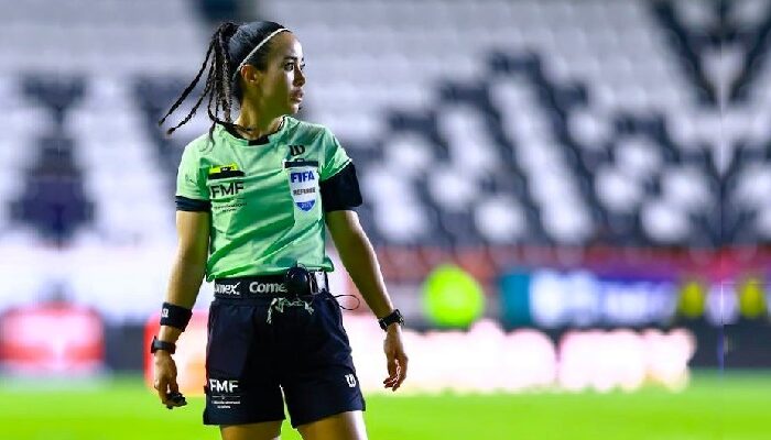 La árbitra mexicana Katia Itzel García Mendoza fue designada por la FIFA como parte del grupo de 52 silbantes que participarán en la Copa Mundial de 2026. FIFA Mexsport