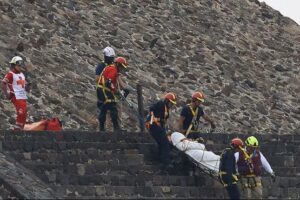 Teotihuacán, uno de los sitios arqueológicos más visitados de México. Foto: Getty Images