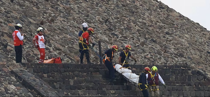 Teotihuacán, uno de los sitios arqueológicos más visitados de México. Foto: Getty Images