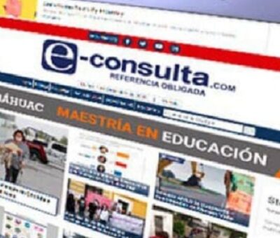 Portal e-consulta deja de ser propiedad del periodista Rodolfo Ruiz y pasa a cercanos de Armenta El portal de noticias e-Consulta. Foto: e-consulta