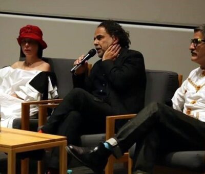 En Cineteca Nacional Chapultepec dio una charla sobre el proceso de filmación de 'Amores Perros'. Crédito: Karla Cecilia Ayala Jiménez