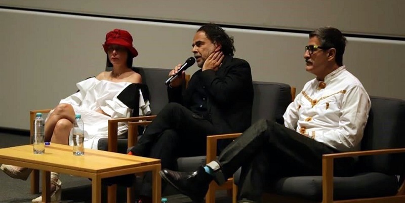 En Cineteca Nacional Chapultepec dio una charla sobre el proceso de filmación de 'Amores Perros'. Crédito: Karla Cecilia Ayala Jiménez