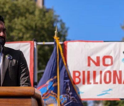 El alcalde de la ciudad de Nueva York, Zohran Mamdani, interviene durante una manifestación por el Día Internacional de los Trabajadores el pasado 1 de mayo. (Foto: Sarah Yenesel)
