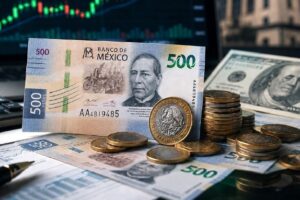 El peso mexicano registró una ganancia marginal mientras los mercados evaluaron el rumbo de las tasas de interés en México y Estados Unidos. Generada por IA