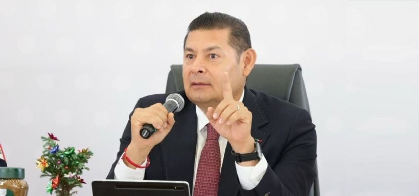 El gobernador de Puebla, Alejandro Armenta. Foto: Facebook Gobierno de Puebla